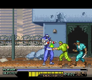Ninjawarriors - The New Generation (Europe) screen shot game playing